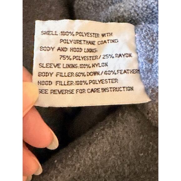 Zero Xposur Women’s Puffer Jacket — Light Green with Gray Fleece Lining (M) - Picture 9 of 10